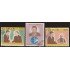 Ecuador 784/86 Keneddy Mammarskjöld Papa Paulo VI Usados