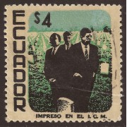 Ecuador 852 1970 Kennedy Luther King Usado