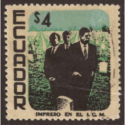 Ecuador 852 1970 Kennedy Luther King Usado Ecuador 852 1970 Kennedy Luther King Usado
