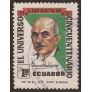 Ecuador 863 1971 Periodico El Universal Ismael Pazimino Usado