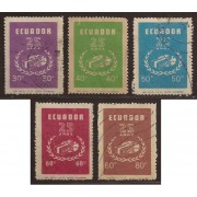 Ecuador 864/68 1971 CARE Usados
