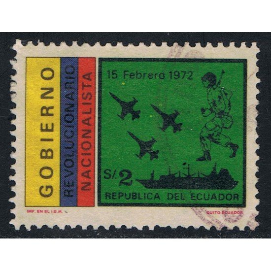 Ecuador 920 1975 Gobierno Nacionalista Revolucionario military avión usado Ecuador 920 1975 Gobierno Nacionalista Revolucionario military avión usado