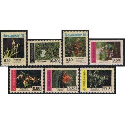 Ecuador 937/43 1975 Flora Genciana Bromeliaceae Pitaya MNH Ecuador 937/43 1975 Flora Genciana Bromeliaceae Pitaya MNH