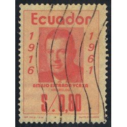 Ecuador 944 1975 Emilio Estrada Ycaza Arqueólogo archeology Usado Ecuador 944 1975 Emilio Estrada Ycaza Arqueólogo archeology Usado