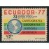 Ecuador 961 1977 XI Asanblea Geografía Historia Geofísica Cartografía MH
