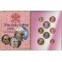 Vaticano 2005 Cartera Pruebas euro € El Santo Padre de la Lira al Euro Ed limita