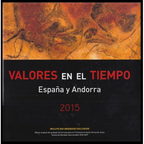 Libro Album Oficial de Sellos España y Andorra 2015 Libro Album Oficial de Sellos España y Andorra 2015