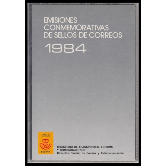 Libro Oficial Correos España 1984 Libro Oficial Correos España 1984