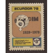 Ecuador 983 1978 CIM Comisión Interamaericana Mujeres MNH