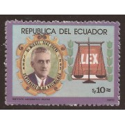 Ecuador 1051 1984 Cº Nacimiento Dr. Miguel Díaz Cueva MNH
