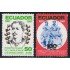 Ecuador 1135/36 1988 Cº Inmolación Luis Vargas Torres Military MNH