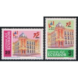 Ecuador 1170/71 1989 75 Aniv. Banco Azuay MNH Ecuador 1170/71 1989 75 Aniv. Banco Azuay MNH