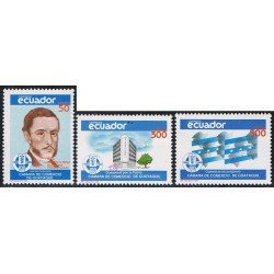 Ecuador 1177/79 1989 Cº Cámara Comercio Guayaquil Roca Molestina MNH Ecuador 1177/79 1989 Cº Cámara Comercio Guayaquil Roca Molestina MNH