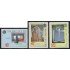Ecuador 1180/82 1989 2ª Bienal Pintura en Cuenca Painting MNH