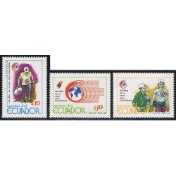 Ecuador 1189/91 1989 125 Aniv. Cruz Roja Red Cross MNH Ecuador 1189/91 1989 125 Aniv. Cruz Roja Red Cross MNH
