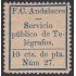 España Spain Telégrafos Particulares 6 1883 Ferrocarriles Andaluces MH