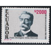 Ecuador 1278 1993 150 Aniver. Nacimiento Juan Benigno Vela Hervás 