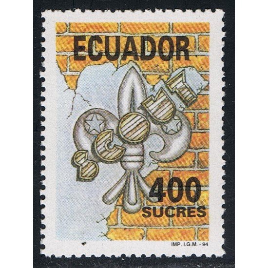 Ecuador 1289 1994 Scouts Ecuatorianos MNH Ecuador 1289 1994 Scouts Ecuatorianos MNH