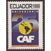 Ecuador 1327 1995 25 Aniv. CAF Andes MNH 