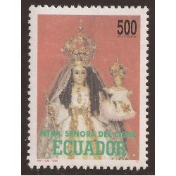 Ecuador 1334 1995 Nuestra Señora del Cisne Religión MNH Ecuador 1334 1995 Nuestra Señora del Cisne Religión MNH