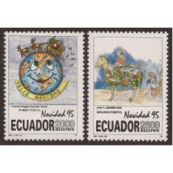 Ecuador 1335/36 1995 Navidad Christmas Fauna Caballo Horse MNH Ecuador 1335/36 1995 Navidad Christmas Fauna Caballo Horse MNH