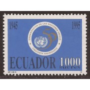Ecuador 1337 1995 50 Aniversario Naciones Unidas ONU MNH 