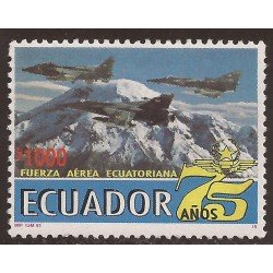 Ecuador 1346 1996 1995 75 Aniversario Fuerza Aérea Military Avión MNH Ecuador 1346 1996 1995 75 Aniversario Fuerza Aérea Military Avión MNH