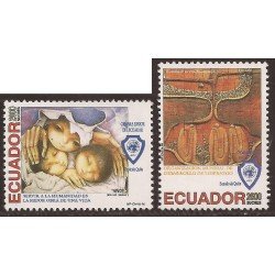 Ecuador 1363/64 1996 Organización Mundial de Desarrollo de Liderazgo MNH Ecuador 1363/64 1996 Organización Mundial de Desarrollo de Liderazgo MNH