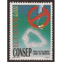Ecuador 1365 1996 CONSEP Libre de drogas MNH Ecuador 1365 1996 CONSEP Libre de drogas MNH