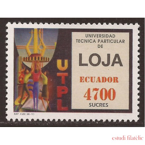 Ecuador 1368 1996 Universidad Técnica de Loja MNH 