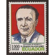 Ecuador 1370 1996 Cº Nacimiento Dr. Eduardo Salazar Gómez medicina MNH