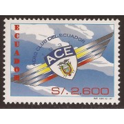 Ecuador 1383 1997 Aeroclub Avión ACE MNH 