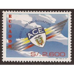 Ecuador 1383 1997 Aeroclub Avión ACE MNH Ecuador 1383 1997 Aeroclub Avión ACE MNH