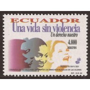 Ecuador 1436 1999 ONU Una vida sin violencia MNH 
