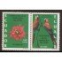 Ecuador 1440/41 1999 Cº Fundación Puyo Pájaro Bird Guacamayo MNH