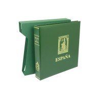 Álbum de sellos Olegario IMPERIAL Título Sellos de España Verde 084035