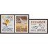 Ecuador 1483/85 2000 125 Aniversario UPU Pájaro bird MNH