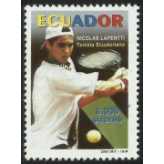 Ecuador 1491 2000 Tennis Nicolas Lapentti MNH 