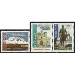 Ecuador 1492/94 2000 Volcan Chimborazo Riobamba MNH Ecuador 1492/94 2000 Volcan Chimborazo Riobamba MNH