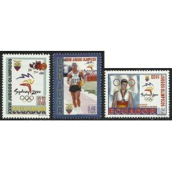Ecuador 1512/14 2000 Juegos Olímpicos Olympic Games Sidney Boris Burov MNH Ecuador 1512/14 2000 Juegos Olímpicos Olympic Games Sidney Boris Burov MNH