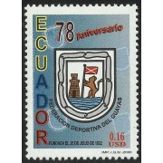 Ecuador 1534A 2000 78 Aniversario Federación Deportiva de Guayas  MNH