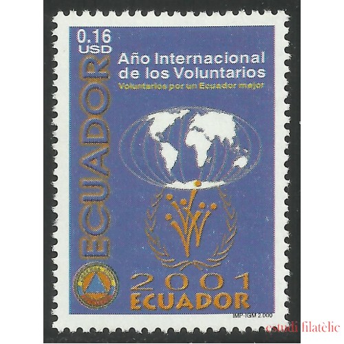 Ecuador 1534L 2000 Año Internacional de los Voluntarios MNH 