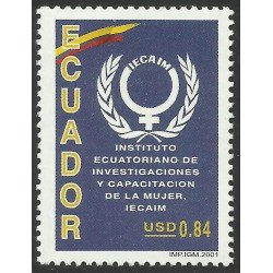 Ecuador 1535 2001 IECAIM Instituto Ecuatoriano de Investigaciones de Mujer MNH Ecuador 1535 2001 IECAIM Instituto Ecuatoriano de Investigaciones de Mujer MNH