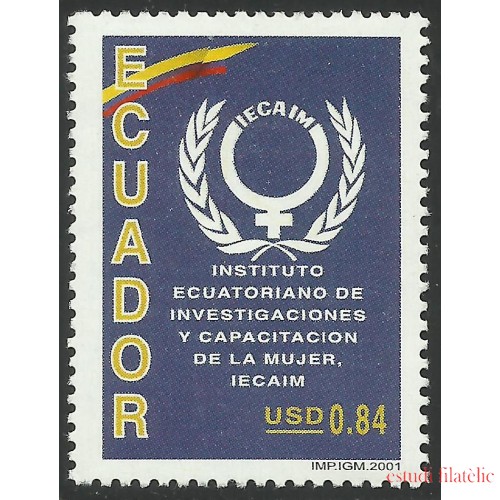Ecuador 1535 2001 IECAIM Instituto Ecuatoriano de Investigaciones de Mujer MNH
