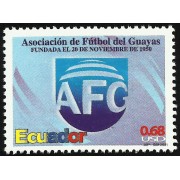 Ecuador 1565 2001 Asociación Fútbol de Guayas Football MNH 