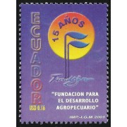 Ecuador 1585 2001 15 Años Fundación Desarrollo Agropecuario MNH 