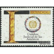 Ecuador 1622 2002 Cumbre Judicial de las Américas MNH 