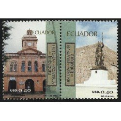 Ecuador 1642/43 2002 Historia Provincia de Imbabura MNH Ecuador 1642/43 2002 Historia Provincia de Imbabura MNH
