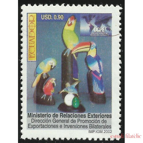 Ecuador 1665 2002 Ministerio de Relaciones Exteriores Pájaro bird MNH 