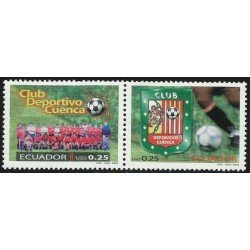 Ecuador 1669/70 2002 Club Deportivo Cuenca Fútbol Football MNH Ecuador 1669/70 2002 Club Deportivo Cuenca Fútbol Football MNH